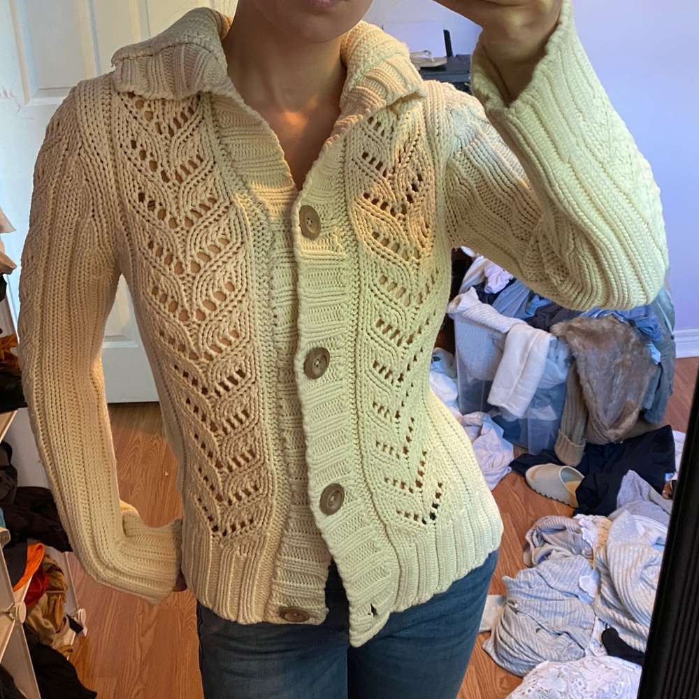 Knit cardigan